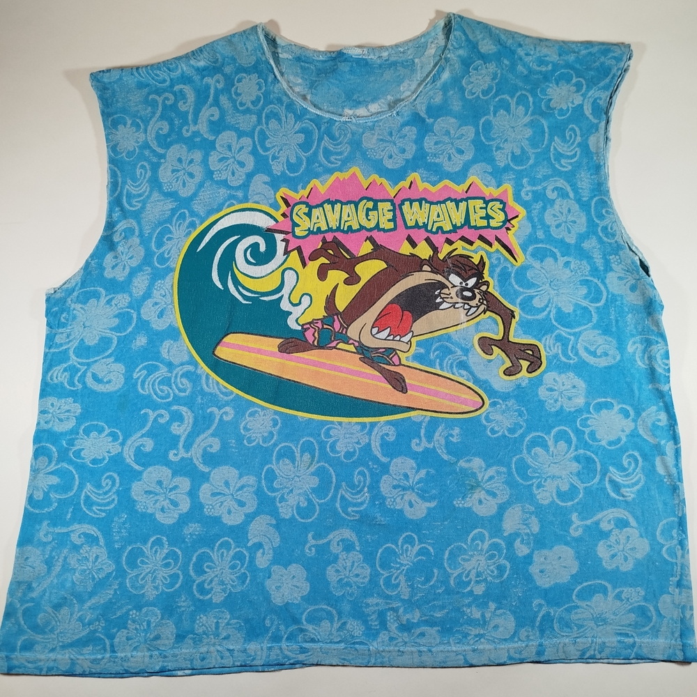 Vintage Taz Surfing Tee Tank Top